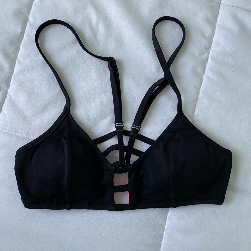 Victoria’s Secret PINK Black Bikini Top